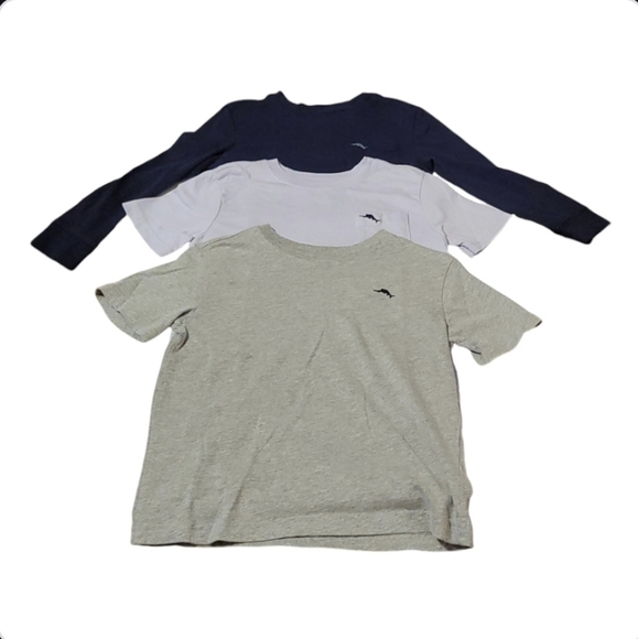 Tommy Bahama Boys 3-Pack Shirts Size 5/6 Gray Lavender Navy Tee Bundle - Picture 1 of 16